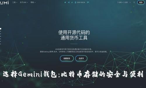选择Gemini钱包：比特币存储的安全与便利